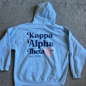 Kappa Alpha Theta sorority hoodie!